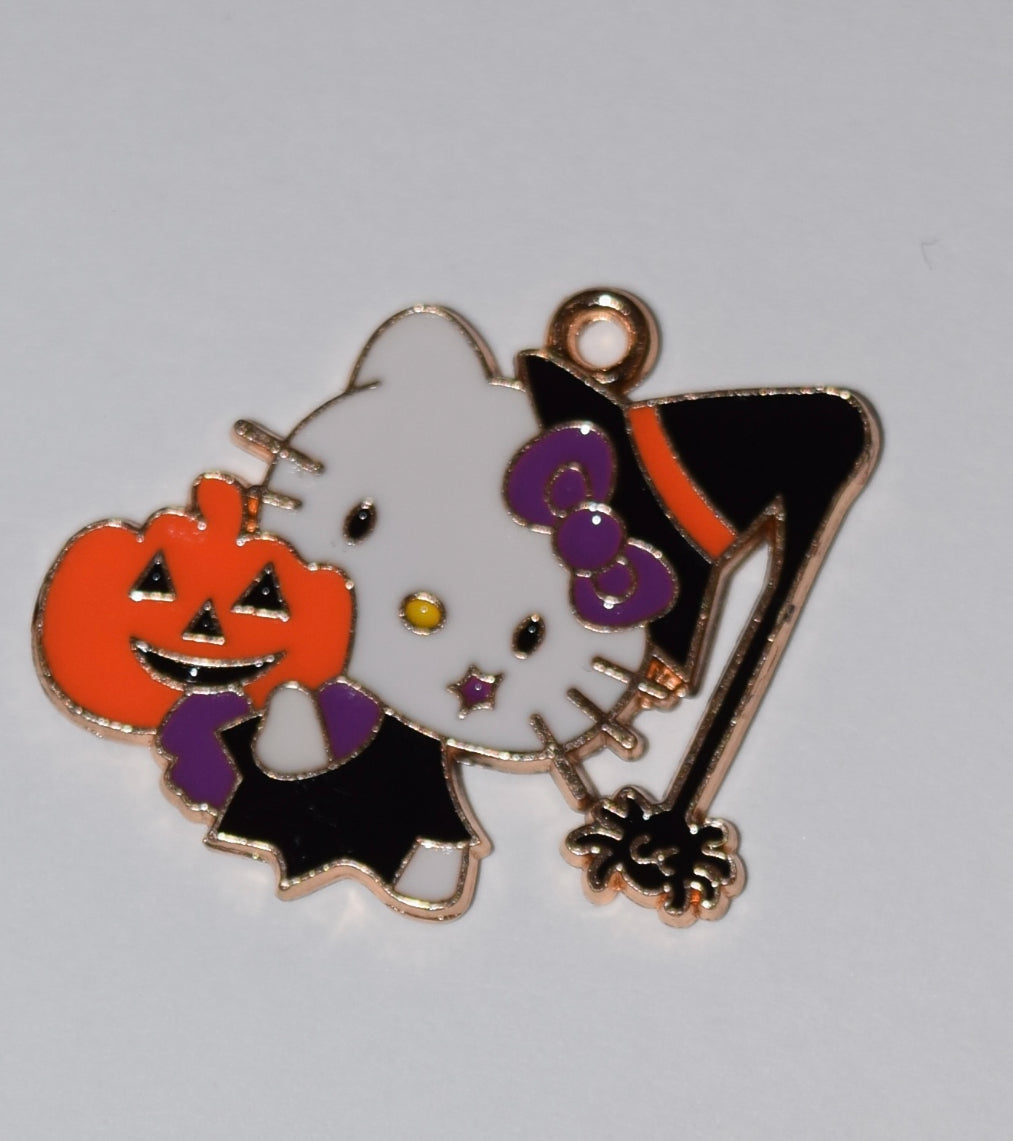 spooky hello kitty charms
