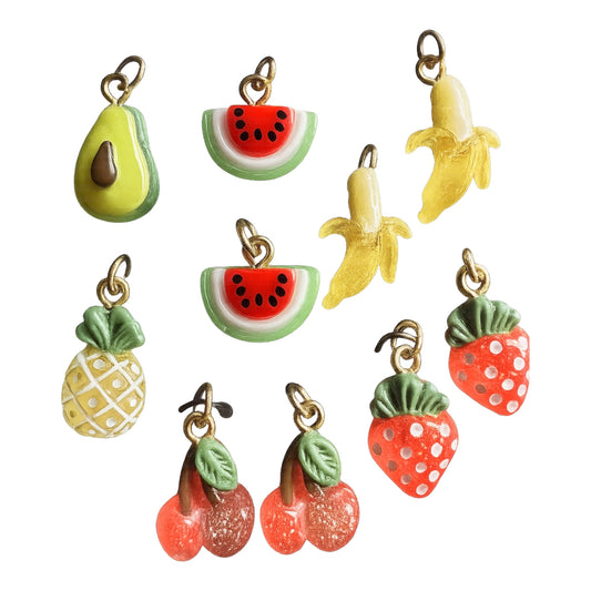 tropical dust plug charms