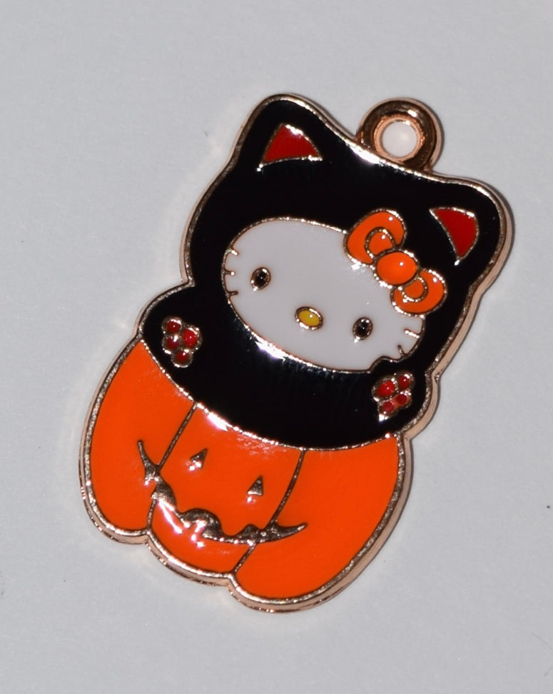 spooky hello kitty charms