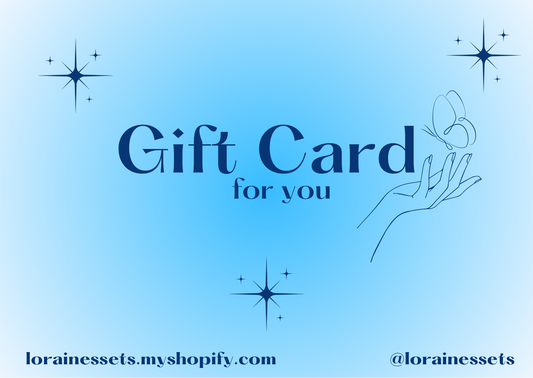 lorainessets gift card